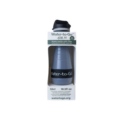 Bottiglia filtrante ECO ACTIVE 55 cl NERA Water-to-GO F55A1 5