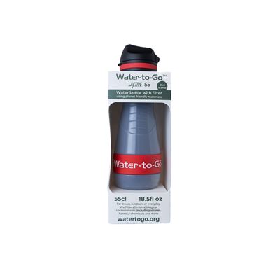 Bottiglia filtrante ECO ACTIVE 55 cl ROSSA Water-to-GO F55A2 3
