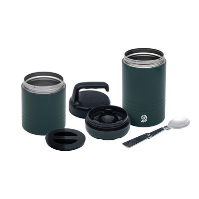 Thermos doppio per alimenti 400/280 ml Soft-Touch con cucchiaio Origin Outdoors 562068 4