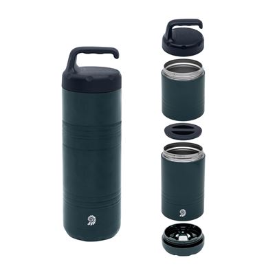 Thermos doppio per alimenti 400/280 ml Soft-Touch con cucchiaio