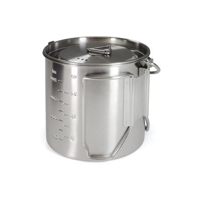 Pentola con manici e coperchio 2 in 1 OUTDOOR 1000 ml ACCIAIO INOSSIDABILE Origin Outdoors 562093 2