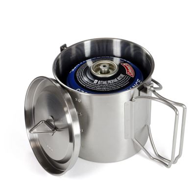 Pentola con manici e coperchio 2 in 1 OUTDOOR 1000 ml ACCIAIO INOSSIDABILE Origin Outdoors 562093 4
