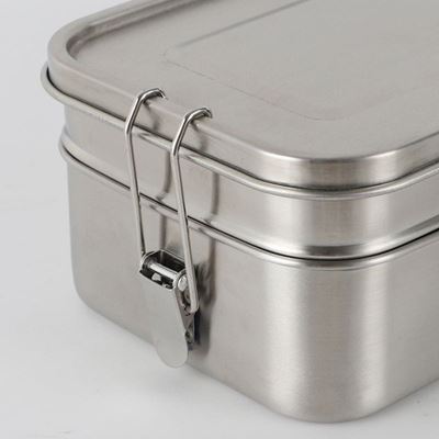 Contenitore a due piani in acciaio inossidabile per alimenti Lunchbox Deluxe Double Origin Outdoors 562168 6