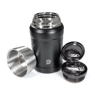 Thermos per alimenti OUTDOOR con cucchiaio NERO Origin Outdoors 562202 5