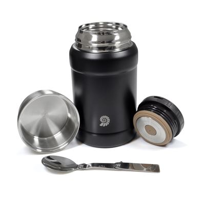 Thermos per alimenti OUTDOOR con cucchiaio NERO Origin Outdoors 562202 3