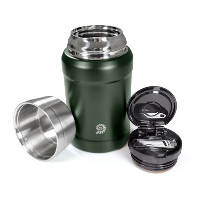 Thermos per alimenti OUTDOOR con cucchiaio VERDE Origin Outdoors 562203 3