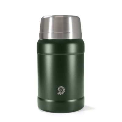 Thermos per alimenti OUTDOOR con cucchiaio VERDE