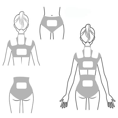 Riscaldatore monouso, cuscino per il corpo 10x13x0,5 cm fino a 8 ore basic NATURE 562208 3