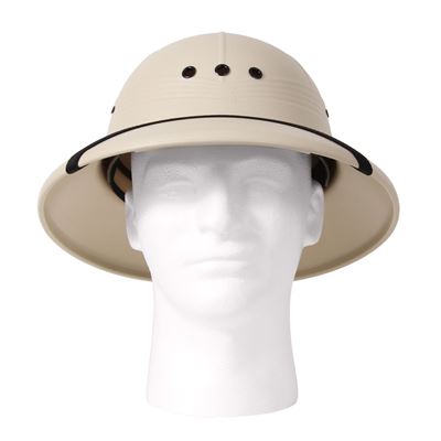 Casco/cappello US PITH in plastica KHAKI ROTHCO 5670-KHI 2
