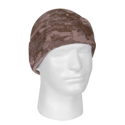 Cappello lavorato a maglia DELUXE DESERT DIGITAL CAMO
