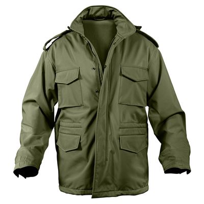 Giacca US M65 SOFTSHELL VERDE