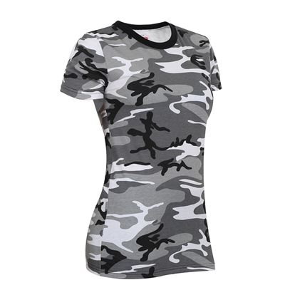 Maglietta da donna lunga CITY CAMO