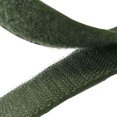 Velcro a strappo + ganci larghezza 25 mm / 20 m KHAKI VERDE  581125-233 2