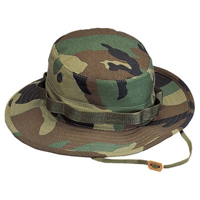 Cappello BOONIE rip-stop WOODLAND