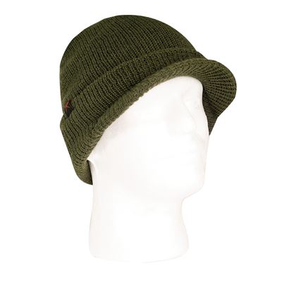 Cappellino WATCH BRIM lavorato a maglia con visiera VERDE ROTHCO 59382 2