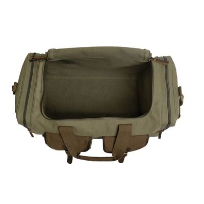 Borsa da viaggio LONG JOURNEY in tela VERDE ROTHCO 5953 2