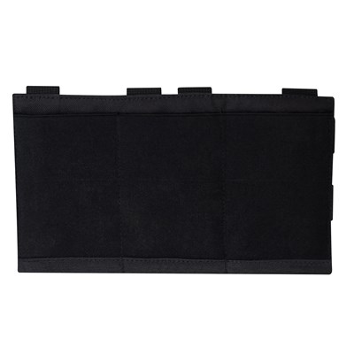 Tasca per 3 caricatori MOLLE elastica aperta NERA ROTHCO 5956BLK 3