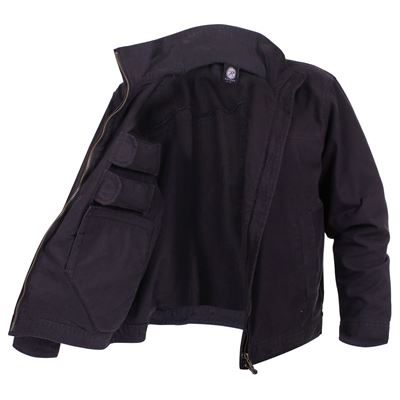 Giacca CONCEALED CARRY leggera NERA ROTHCO 59585 3