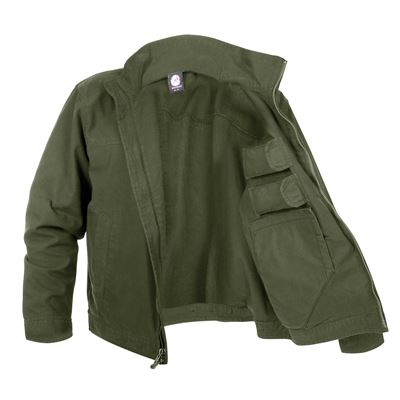 Giacca CONCEALED CARRY leggera VERDE ROTHCO 59590 2