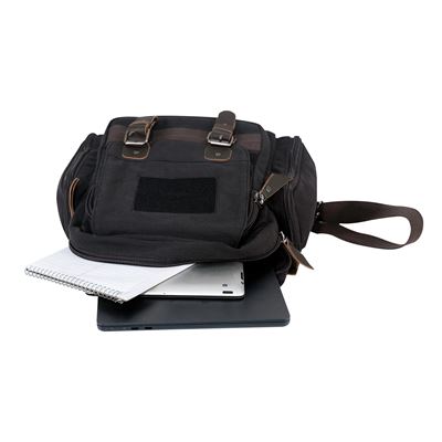 Zaino SLING VINTAGE a tracolla in tela NERO ROTHCO 59680 3