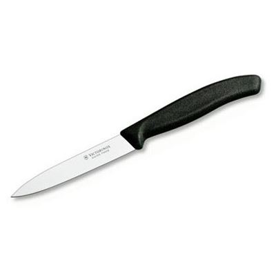 Coltello da verdura 10 cm in plastica NERO