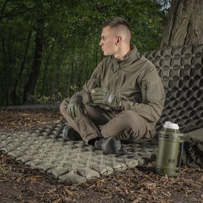 Materassino gonfiabile doppio Sleeping Pad 195x120x5 VERDE M-TAC 60019001 3