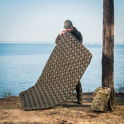 Materassino gonfiabile doppio Sleeping Pad 195x120x5 VERDE M-TAC 60019001 8