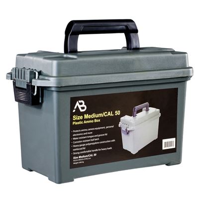 Cassa per munizioni in plastica AMMO BOX US CAL.50