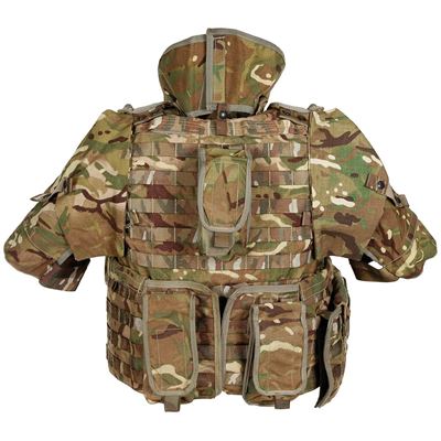 Gilet BRITANNICO Osprey MK IV originale MTP con tasche usato Esercito britannico 604501MTP 2