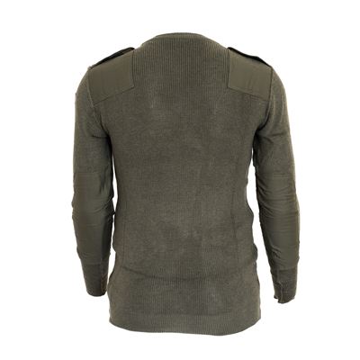 Maglione di lana BW nuovo originale VERDE Bundeswehr 60503B 2