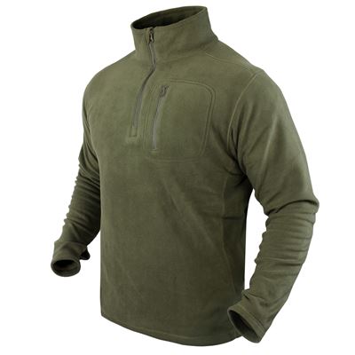 Felpa CONDOR 1/4 ZIP FLEECE VERDE