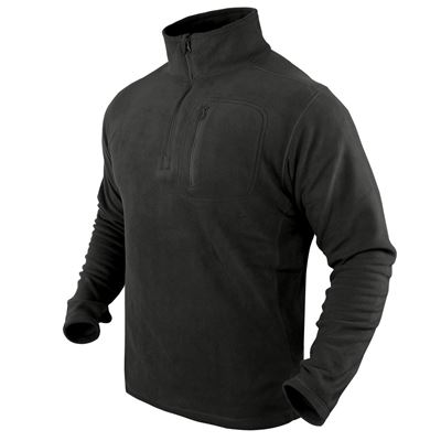 Felpa CONDOR 1/4 ZIP FLEECE NERA