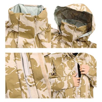 Giacca impermeabile britannica DPM DESERT Esercito britannico 608636 3