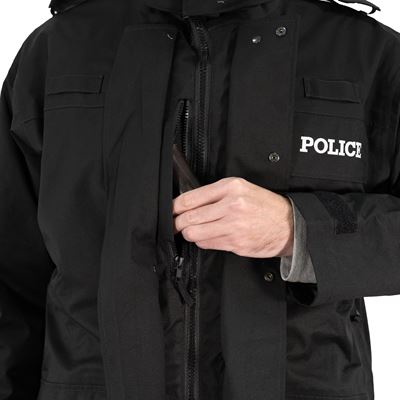 Giacca britannica POLICE MVP con imbottitura NERA ostatní 608661A 5