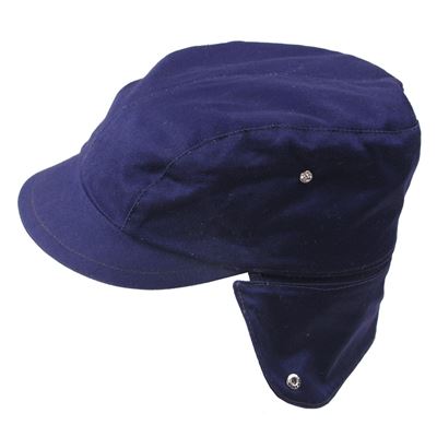 Cappellino BW con copriorecchie BLU usato