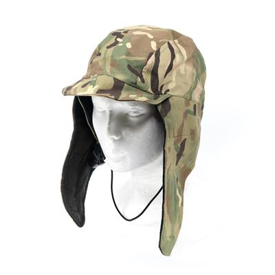 Cappello BRITISH con membrana COLD WEATHER MVP MTP/NERO