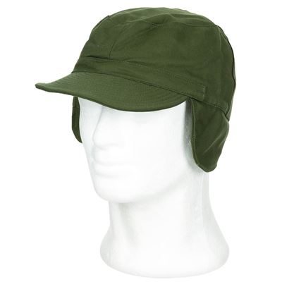 Cappello SVEDESE M 59 con visiera e copriorecchie VERDE Esercito svedese 610266B 2