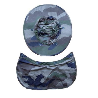 Cappello francese con protezione rimovibile per il collo CCE TARN Esercito francese 610785 2