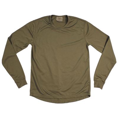 Maglia funzionale a maniche lunghe BRITISH THERMAL PCS LIGHT OLIVE usata