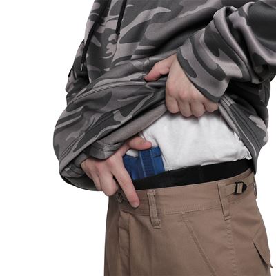 Felpa con cappuccio CONCEALED CARRY BLACK CAMO ROTHCO 6135 3