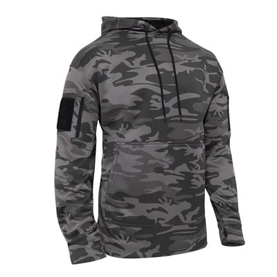 Felpa con cappuccio CONCEALED CARRY BLACK CAMO