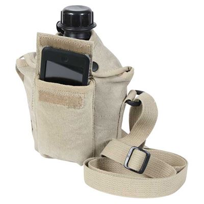 Copri bottiglia da campo 1L US VINTAGE KHAKI ROTHCO 614KHI 2