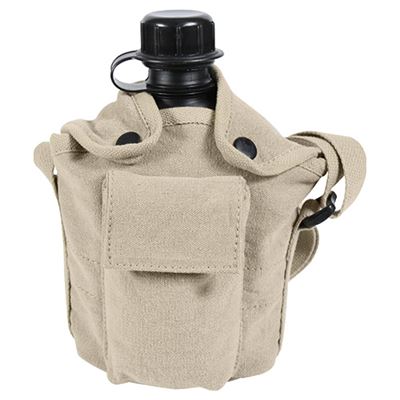 Copri bottiglia da campo 1L US VINTAGE KHAKI