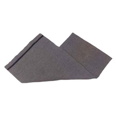 Sciarpa BW in lana GRIGIA con striscia blu usata