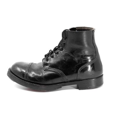 Scarpe BRITANICHE da sfilata PARADE in pelle usate Esercito britannico 618586 2