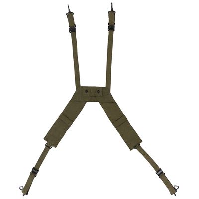 Bretelle imbracatura belga modello H M56 originale VERDE