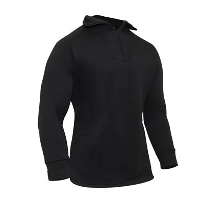 Maglietta funzionale US ECWCS con cerniera NERA