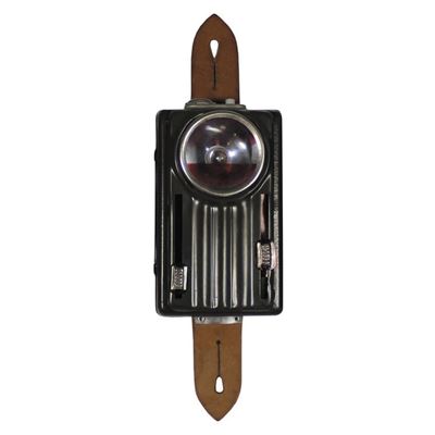 Lampada POLSKÁ vetro circolare VERDE usata