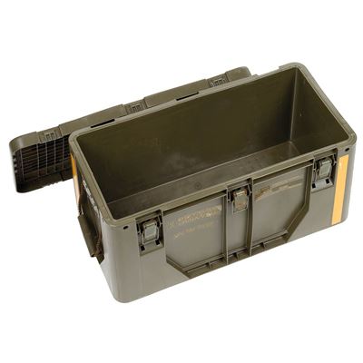 Cassa da trasporto ITALIANA in plastica VERDE usata Esercito italiano 627947 2