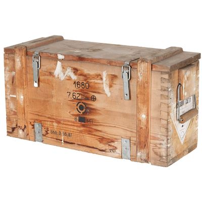 Cassa da trasporto ITALIANA in legno usata